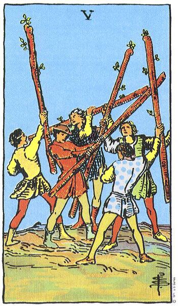 5 of Wands